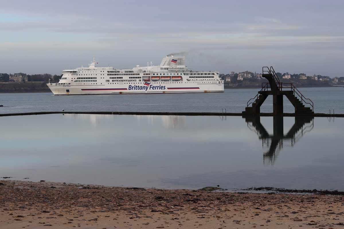 Bon secours et le passage du Brittany Ferries