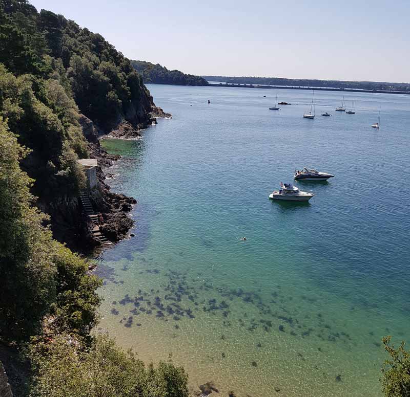 Magnifique vue sur la Rance.