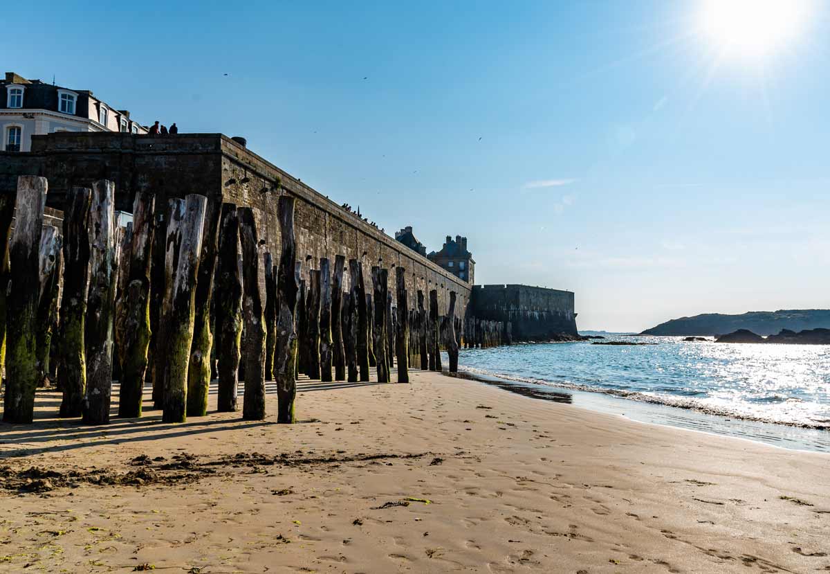 L'histoire des brises-lames de Saint-Malo