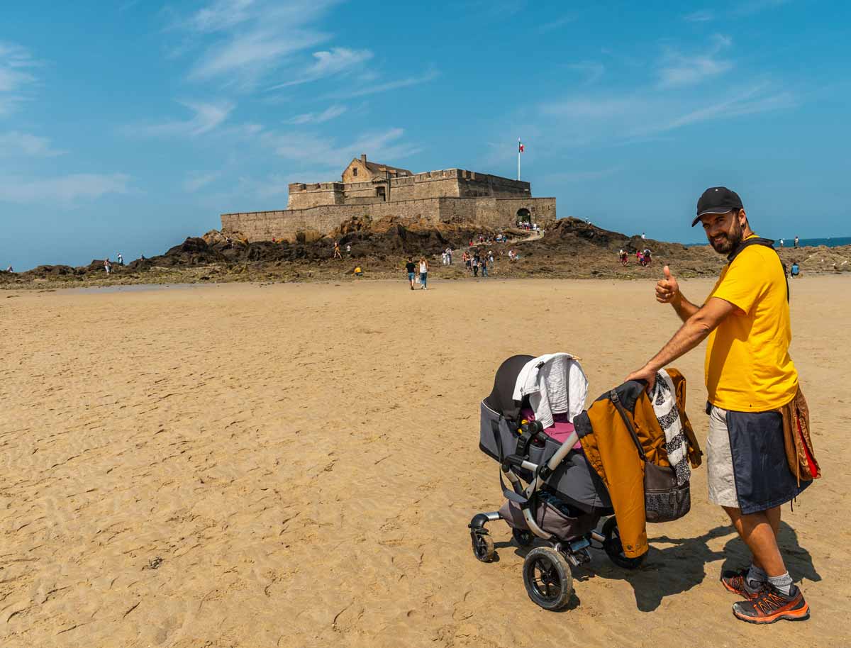 Se rendre au Fort national Saint-Malo