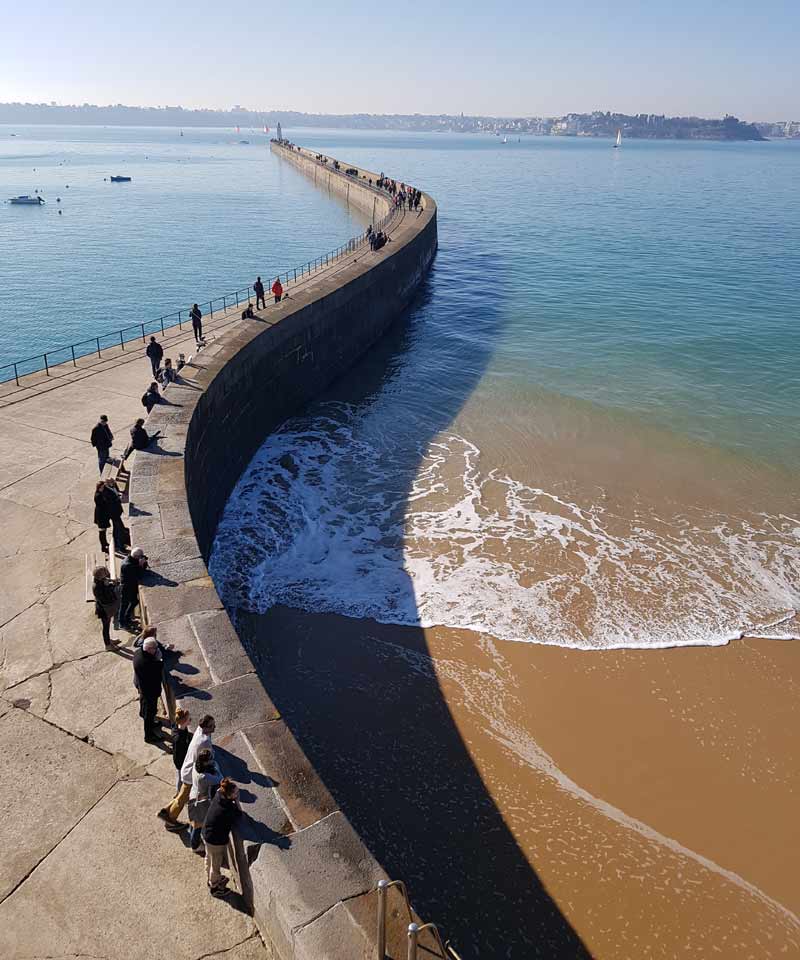 Môle des Noires vue des Remparts