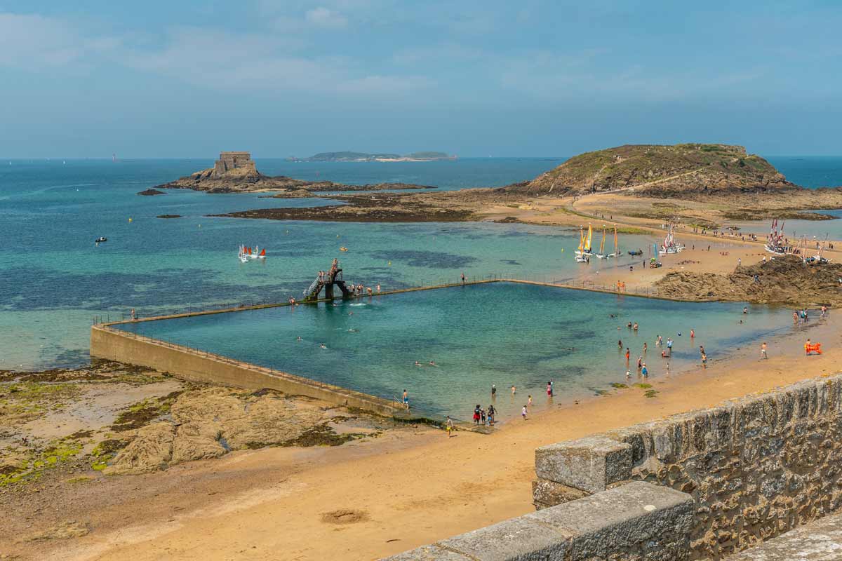 Piscine d'eau de mer de Bon-Secours à Saint-Malo