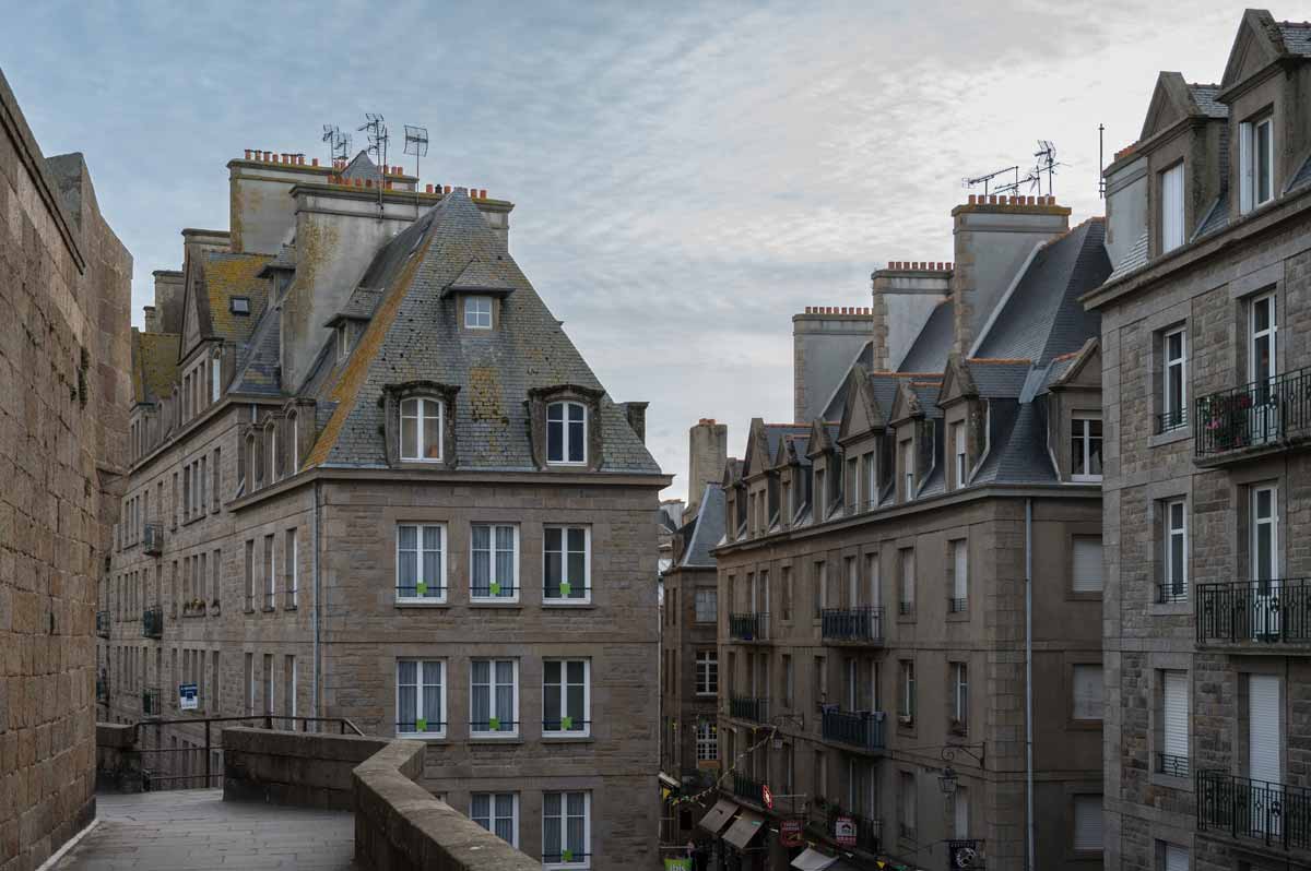 météo capricieuse à Saint-Malo