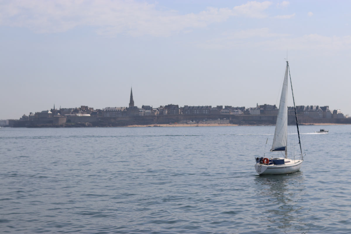 Saint-Malo vue de la mer