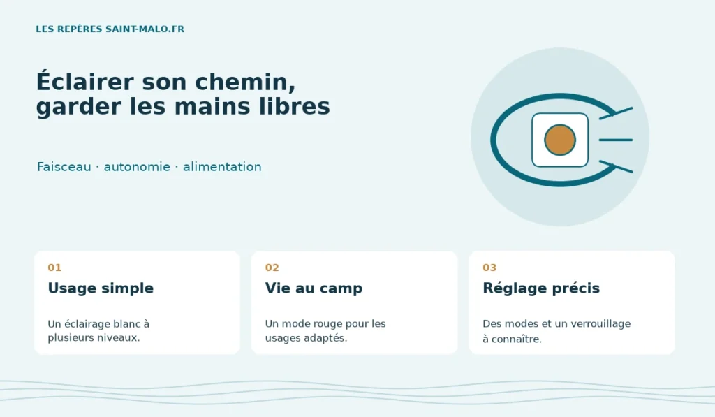 Schéma des trois critères de choix : Faisceau · autonomie · alimentation.
